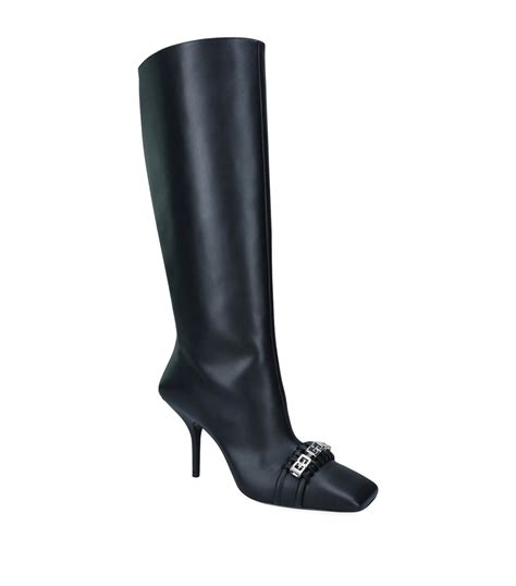 black boots western velvet givenchy|givenchy boots women.